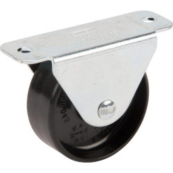 Standus ratukas, poliamidinis ratas: Ø45x18mm, plokštelės tvirtinimas: 67x24mm. Apkrova: 40kg, Tente 2198UOI045P606724.