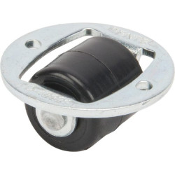 Standus ratukas, poliamidinis ratas: Ø14x14mm, plokštelės tvirtinimas: 26. Maksimali apkrova: 15kg, Tente 1298UOI014P80.