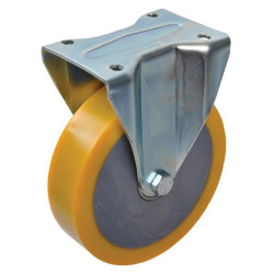 Standūs ratukai, poliuretano ratukas: Ø200x50mm, tvirtinimo plokštelė: 110x145mm. Apkrova: 850kg, Ro-Carr WH710849200.