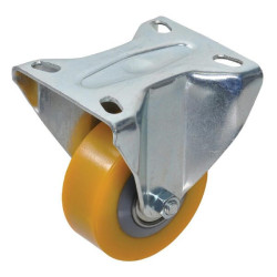 Standūs ratukai, poliuretano ratukas: Ø80x30mm, plokštelės tvirtinimas: 85x100mm. Apkrova: 160kg, Ro-Carr WH71084980.