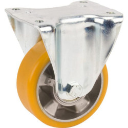 Standus ratukas, poliuretano ratas: Ø125x50mm, plokštės tvirtinimas: 137x105mm. Apkrova: 500kg, Tente 4688ITP125P63.