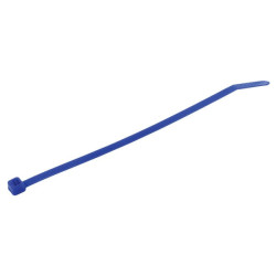 Kabelinė raištelis 3,6x200 mm, mėlynas, aptikimo, 100 vnt. TR0135200DT