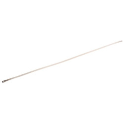 Kabelių raišteliai 4,5x370 mm, sidabriniai, 100 vnt. TRB45370RVS