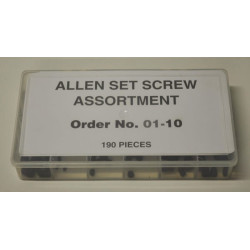 Šešiakampių lizdinių varžtų (imperinių) rinkinys FGP011710