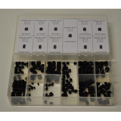 Šešiakampių lizdinių varžtų (imperinių) rinkinys FGP011710