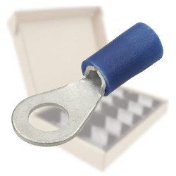 Stalčių asortimento užspaudžiami gnybtai, mėlyni, 2/2, KWS00704