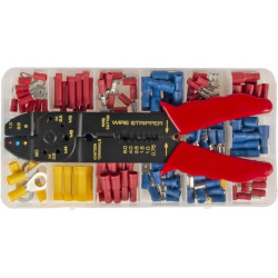 Asortimento dėžutė užspaudžiamoms jungtims su replėmis, Kramp LAA1000KR