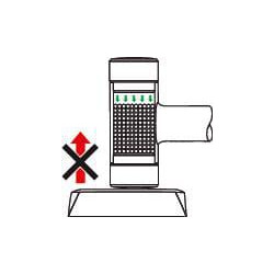 Skaldymo plaktukas su apsauga nuo atatrankos FW36H2609