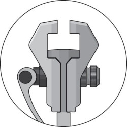 Guolių nuėmėjas, 2 svirčių, 130 mm, HG1041A