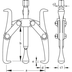 Nuimtuvas, 3 svirčių, 120 mm, HG1112