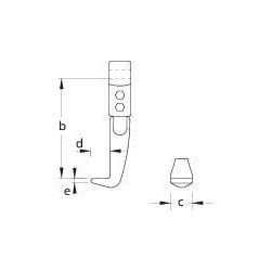 Traukimo svirtis 150 mm HG106B150N