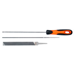 Grandininio pjūklo grandinės dildžių rinkinys 5/32" 4,0 mm, apvalus 168COMBI40