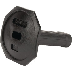 Guminis kalto formos rankena Kramp, 23x13 mm 1816520232KR