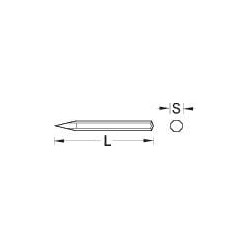 Smailus kaltas 250x16mm 111256GED
