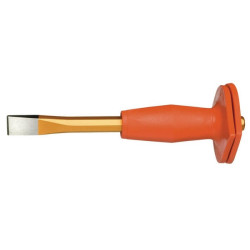 Mūrininko kaltas su apsaugine rankos apsauga 250x16 mm 110HS256GED