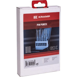 Smeigtukų skylmušų rinkinys, 6 dalys, 1816524204KR