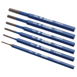 6 kaiščių skylmušų rinkinys 2-8 mm E418226