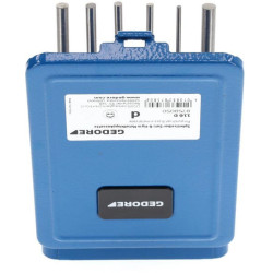 Smeigtukų pramuštuvų rinkinys, 6 dalys, metaliniame dėkle HG116D