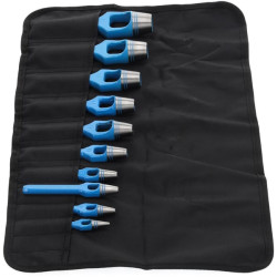 Skylių perforatorių rinkinys 3-25 mm, 10 dalių, HG570303