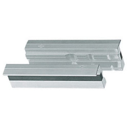 Aliuminio žandikauliai 125 mm BHE411A125