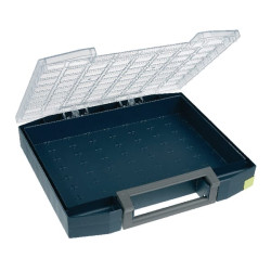 Asortimento dėžė 465x401x78 mm, 20 l talpos, mėlynos/pilkos spalvos polipropileno, 80/8, Raaco 134958