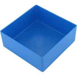 Asortimento dėžutė 108x108x45mm, mėlynas polipropilenas, Hünersdorff WE6223