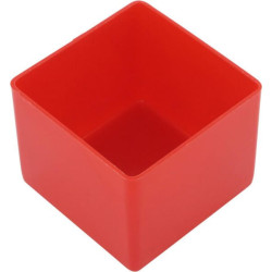 Asortimento dėžutė 54x54x45mm, raudona, polipropilenas, Hünersdorff WE6221
