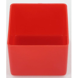 Asortimento dėžutė 54x54x45mm, raudona, polipropilenas, Hünersdorff WE6221