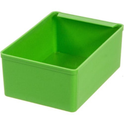 Padėklo įdėklas 117x83x48mm, žalias plastikas, D48 2200470