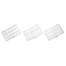 Asortimento dėžutė 110x165x28mm, skaidraus plastiko, Facom BV21BP