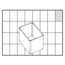 Dėžutė 39x55x47 mm plastikinė, PSC, Raaco 100274NI