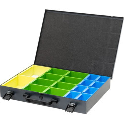 Asortimento dėžė 340x472x66mm, metalinė, 1 skyrius, Kramp 297088237