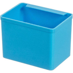 Padėklo įdėklas 57x83x62mm, mėlynas plastikinis, D62 2200580