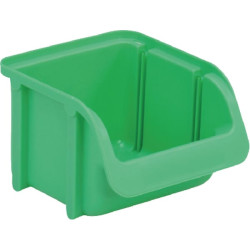 Sandėliavimo dėžė 100x115x75 mm, talpa 0,46 l, žalias polipropilenas, Linbin nr. 1, Hünersdorff WE6714