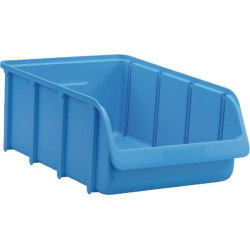 Daiktadėžė 315x495x185 mm, talpa 19,27 l, mėlynas polipropilenas, Linbin nr. 5, Hünersdorff WE6753