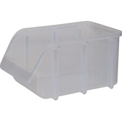 Sandėliavimo dėžė 145x240x125 mm, 3 l talpos, skaidrus polipropilenas, Hünersdorff WE6735