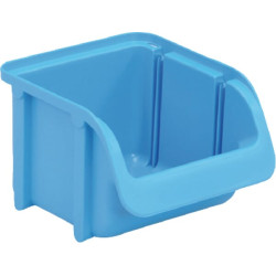 Sandėliavimo dėžė 100x115x75 mm, talpa 0,46 l, mėlynas polipropilenas, Linbin nr. 1, Hünersdorff WE6713