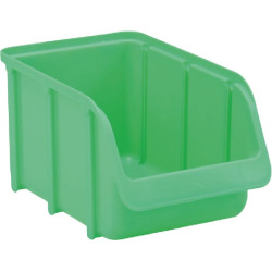 Sandėliavimo dėžė 145x240x125 mm, 3 l talpos, žalias polipropilenas, Linbin nr. 3, Hünersdorff WE6734