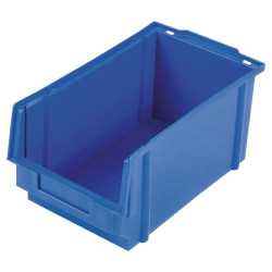 Sandėliavimo dėžė 135x199x100mm, mėlyna plastikinė, Linbin nr. 3 1941POJP1