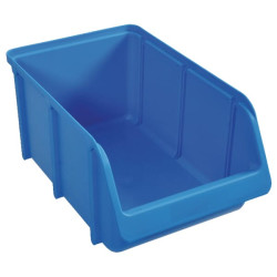Daiktadėžė 205x335x155 mm, 7 l talpos, mėlynas polipropilenas, Linbin nr. 4, Hünersdorff WE6743