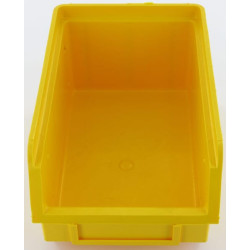 Daiktadėžė 105x175x75 mm, geltonas polistirenas, 54 vnt., „Metalin WE0543“