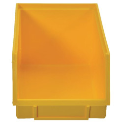 Sandėliavimo dėžė 105x90x50 mm, geltonas polistirenas, 55 vnt., „Metalin WE0553“