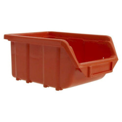 Įrankių dėžė 110x165x75 mm, raudona polipropileno, Ecobox small, gamintojas Patrol Group 1930801073