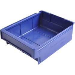 Sandėliavimo dėžė 230x300x100mm, mėlynas polipropilenas, Perstorp WE300230100