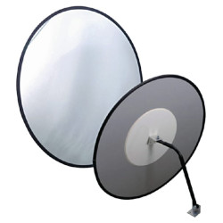 Išgaubtas parduotuvės veidrodis, 60 cm skersmens 1584000650PL