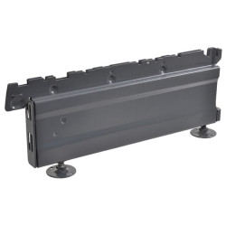 Pilkos spalvos žema kojelė, 37 x 16 cm, 57121637K