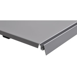 Balta/aliuminio lentyna 37x66,5 cm 57240637X