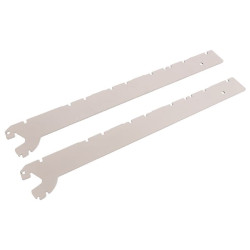 47 cm lentynos laikiklis kreminės spalvos (2 vnt.) 57150347J