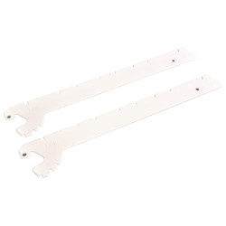 37 cm lentynos laikiklis kreminės spalvos (2 vnt.) 57150237J