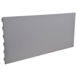 Plokštė be skylės 30x66,5 balta/aliuminio 57231063X